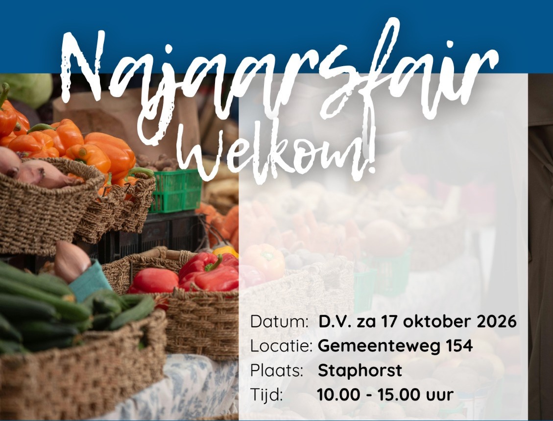 Najaarsfair oktober 2026
